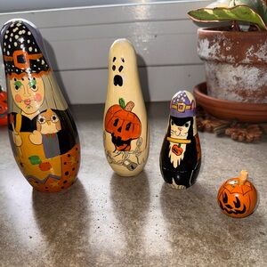 Halloween Themed Nesting Dolls